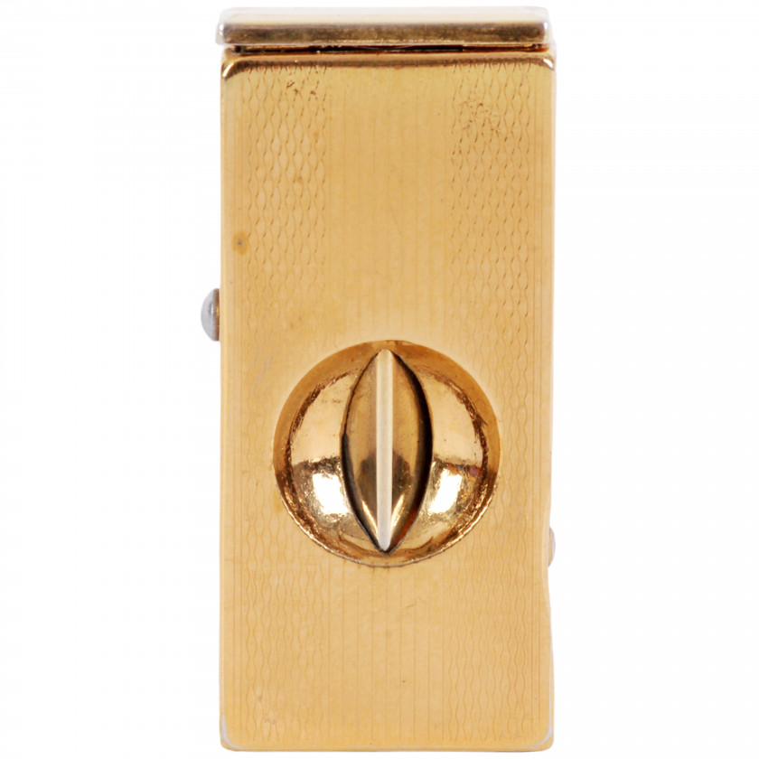 Gold-plated cigar cutter - V-Cut "Donatus Solingen"