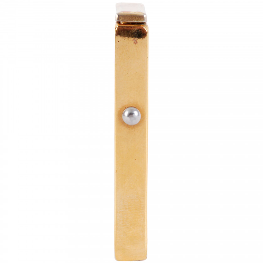 Gold-plated cigar cutter - V-Cut "Donatus Solingen"