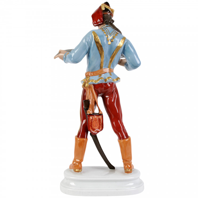 Porcelain figure "Hussar"