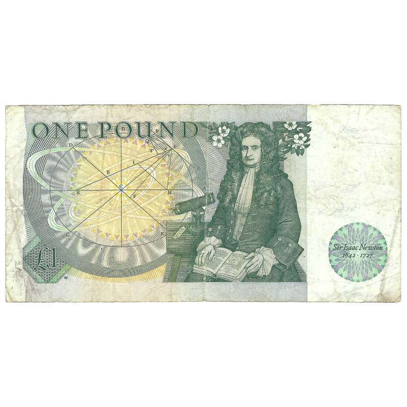 1 фунт, Великобритания, 1981-84 (VF)