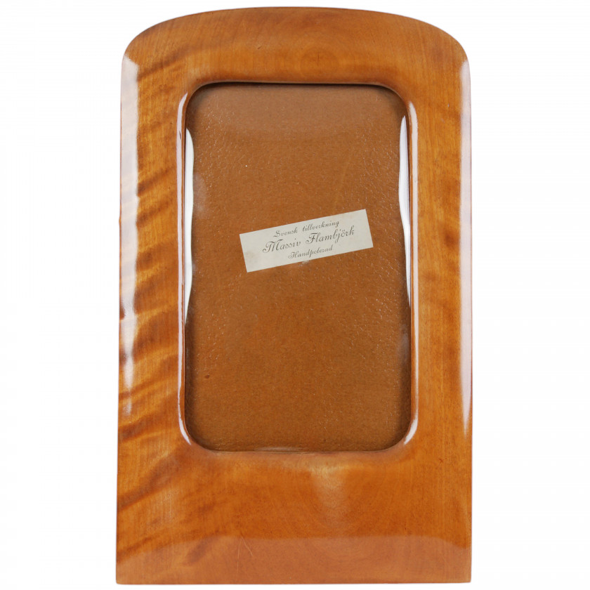 Wooden photo frame