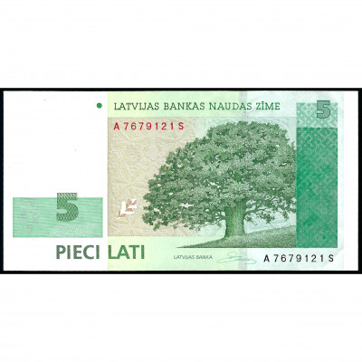 5 Lati, Latvia, 2006 (XF)