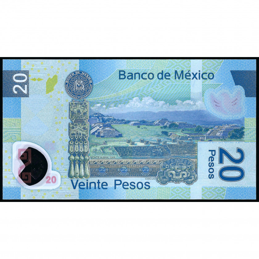 20 Peso, Meksika, 2016 (UNC)