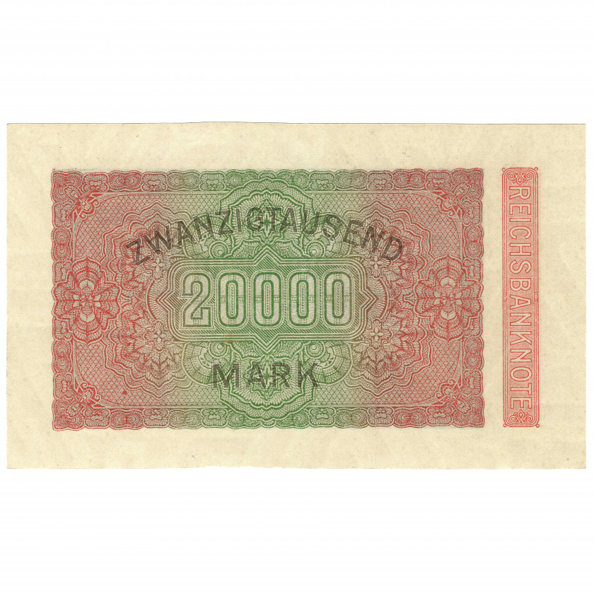20000 Mark, Germany, 1923 (UNC)