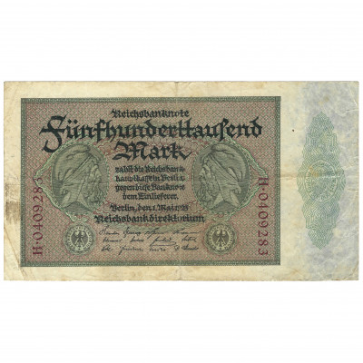 500000 Markas, Vācija, 1923 (F)