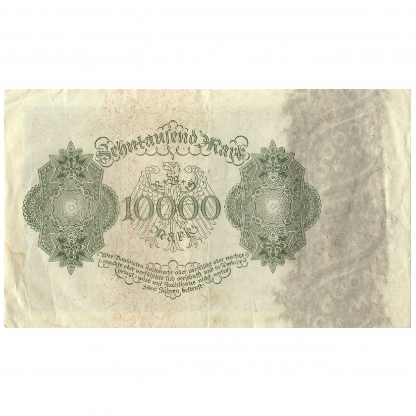 10000 Mark, Germany, 1922 (VF)