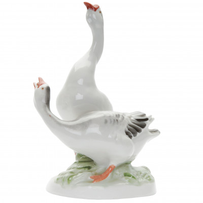 Porcelain figure "Gooses"