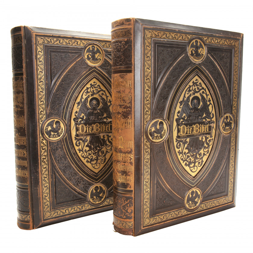 Book "Die Heilige Schrift des Alten und Neuen Testaments, nach der deutlchen Ueberlekung Dr. Martin Luthers"