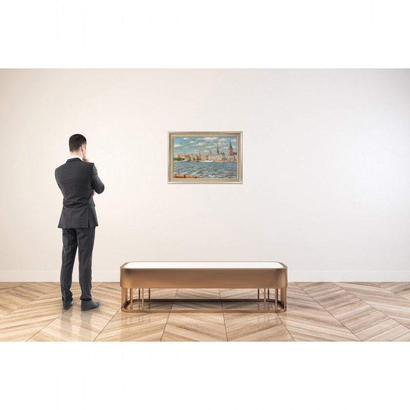 Painting "Panorama of Riga"